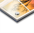 Winter Season Country Sunet White Window View Acrylic print