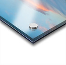 Sunset Storm Moon Longmont Boulder CO Panoram Acrylic print