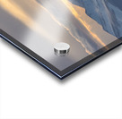 Colorado Front Range Panorama Gold Impression Acrylique