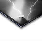 Pinnacle Peak Surrounded by Lightning Bolts Acrylic print