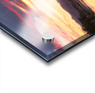 Colorful Colorado Rocky Mountain Sky Reflection Impression Acrylique