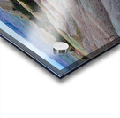 South Dakota Badlands and Colorful Morning Grasslands Impression Acrylique