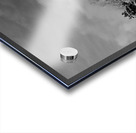 Boulder Colorado Flatirons April Snow In Black and White Acrylic print