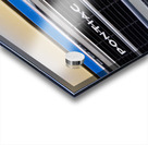 Pontiac Gold Firebird Close Up Driver Side Front Acrylic print