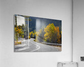 Autumn Journey: Winding Through Boulder Countys Canyon Splendor Acrylic Print