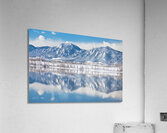 Boulder Reservoir Flatirons Reflections Boulder Colorado Acrylic Print