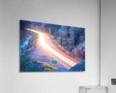 Boulder County Colorado Blazing Canyon View Impression acrylique