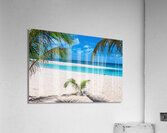Tropical White Sand Beaches Vacation View Acrylic Print