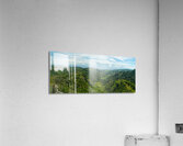Panoramic View of Negros Oriental Mountains and Ocean to Cebu Acrylic Print