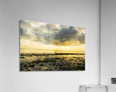 Golden Waters Carry the Morning Light Impression acrylique