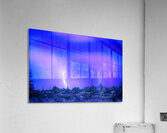 Arizona Blue Hour Desert Storm Impression acrylique