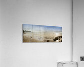 Tranquil Panoramic Beachscape of Negros Oriental Impression acrylique