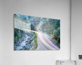 Boulder Canyon Drive and Colorado Commute Impression acrylique