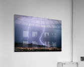 Electric Symphony Over Scottsdale’s Night Acrylic Print