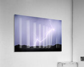 Zigzag In The Night  Acrylic Print