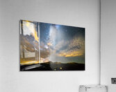 Longs Peak Milky Way Wings Acrylic Print
