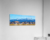 Colorado Great Sand Dunes Panorama Pt 1 Impression acrylique