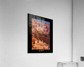 Bryce Canyon Utah Hoodoos Glowing in Desert Light Acrylic Print