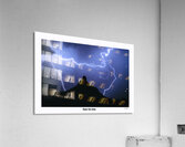 Around About Lightning over Pinnacle Peak Arizona Acrylic Print