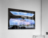 Storm Chaser View Through the Windshield and Sunroof Acrylic Print