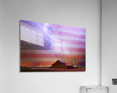 American Country Storm Acrylic Print