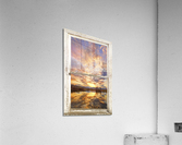 On Golden Ponds 3 White Window Peal View Impression acrylique