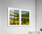 Rocky Mountain Whitewash Picture Window View Acrylic Print