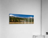 Indian Peaks Continental Divide Boulder Count Impression acrylique