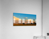 Thunderstorm  Front Moon Panoramic Acrylic Print