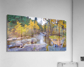 Colorado Autumn Creek Happy Place Panoramic Acrylic Print