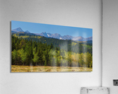 Colorado Indian Peaks Panorama 1 Impression acrylique