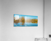 Autumn CO Twin Peaks Golden Ponds Reflections Impression acrylique