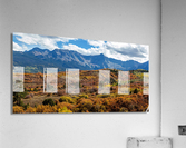 Colorado Painted Landscape Panorama PT1a Acrylic Print