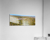 Downtown Boulder Colorado Autumn Season Panoramic Poster Acrylic Print