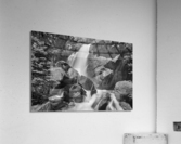 Colorado Ouzel Falls Black White Acrylic Print