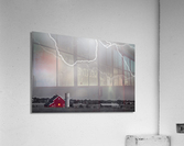 Farm Thunderstorm HDR BWSC Acrylic Print