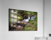 Creek Crossing Forest Woods Acrylic Print