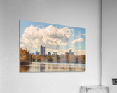 Denver Colorado Skyline Autumn View Impression acrylique