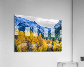 Colorful Crested Butte Colorado Impression acrylique