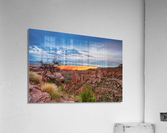 Colorado National Monument Burning Ridge  Acrylic Print