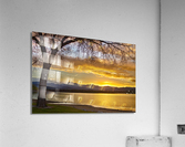 Twin Peaks Golden Spring Sunset Acrylic Print