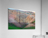 Captivating Badlands - A Nature Landscape Beckoning Exploration Acrylic Print