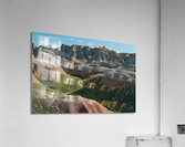 Sandcastle Dreams - The Enchanting Badlands of South Dakota Acrylic Print
