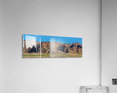 Panoramic Views - Badlands National Park from Conata Basin PT2 Impression acrylique