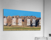 Breathtaking Panoramic Views - Badlands National Park   Impression acrylique
