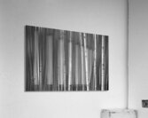 Somewhere Along the Road Dreaming Black and White Acrylic Print