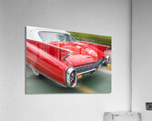 Back End of a Beautiful 1960 Red Cadillac Eldorado Acrylic Print