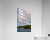 Rainbow On The Lighthouse On St Lucia Impression acrylique