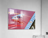 Jaguar Hood Ornamen and Emblem Acrylic Print