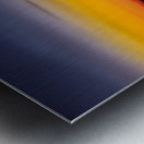 Lake Color Abstract Metal print